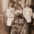 Thiếu tướng Shahmurad Olimov - con trai và cháu trai của tiểu vương Bukhara