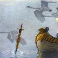 Legendarisk sverd Excalibur: myte eller virkelighet?