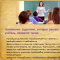 Presentation “Profession teacher”