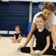 Joint gymnastics and gymnastics for the back Sports club 